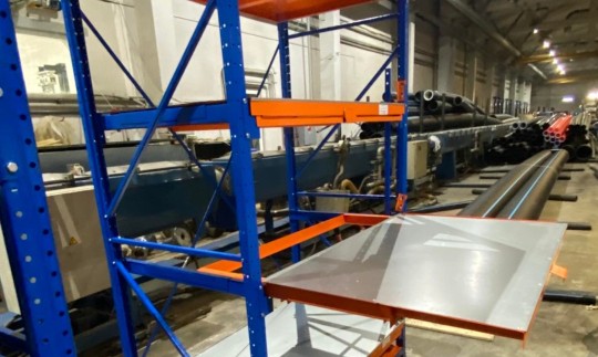 Стеллажи с выдвижными полками полного выдвижения