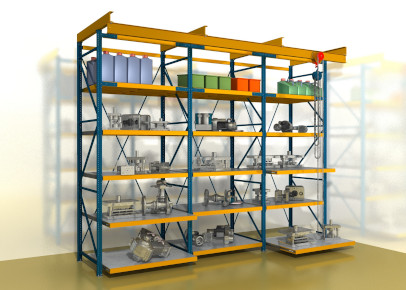 Стеллаж среднегрузовой производственный