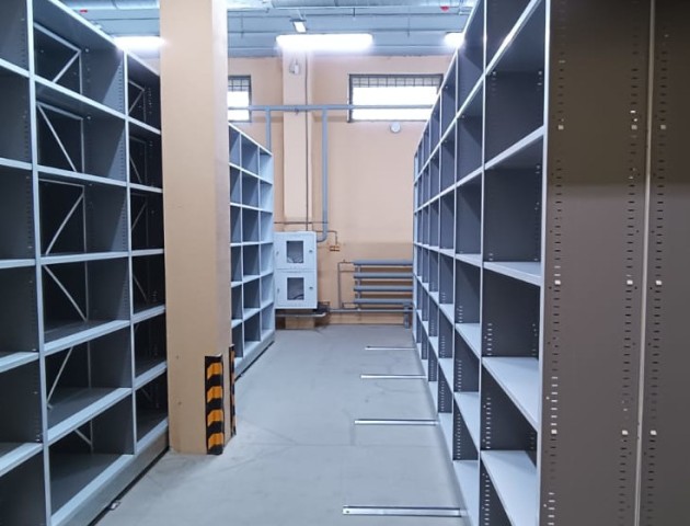 мобильные стеллажи архивные