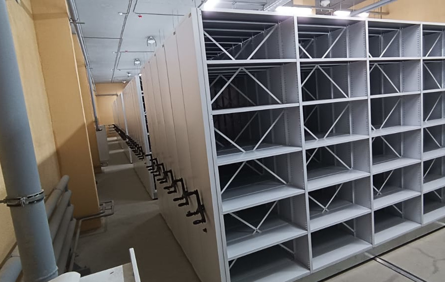 передвижные стеллажи для архива